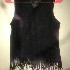 Monteau Sheer Tank Top